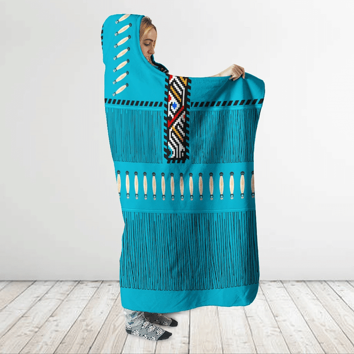Native American Hooded Blanket