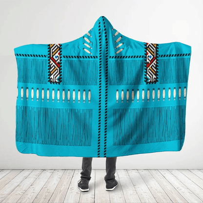 Native American Hooded Blanket