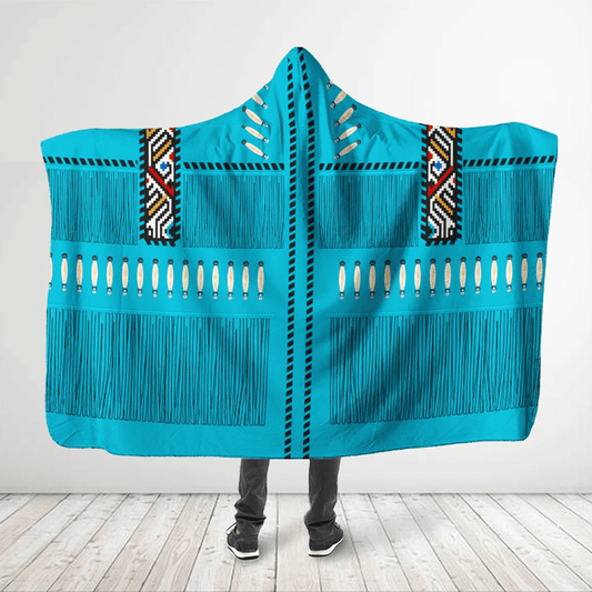 Native American Hooded Blanket