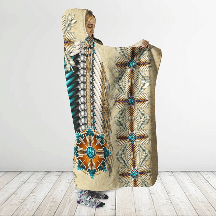 Native American Hooded Blanket