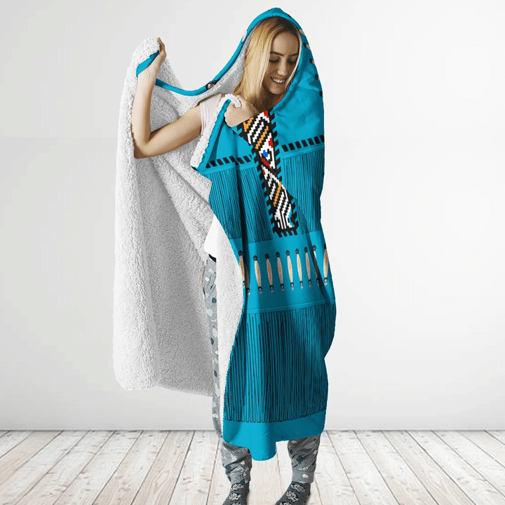 Native American Hooded Blanket