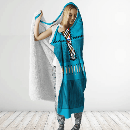 Native American Hooded Blanket