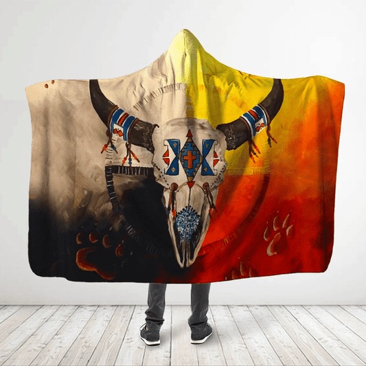 Native American Hooded Blanket