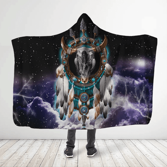 Native American Hooded Blanket