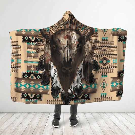 Native American Hooded Blanket