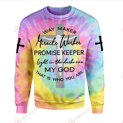 My God-Jesus 3D All Over Printed Shirts For Men and Women TA040805B-Apparel-TA-Sweatshirts-S-Vibe Cosy™