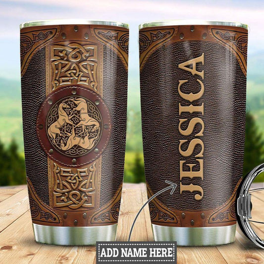 Personalized Celtic Horse Stainless Steel Tumbler