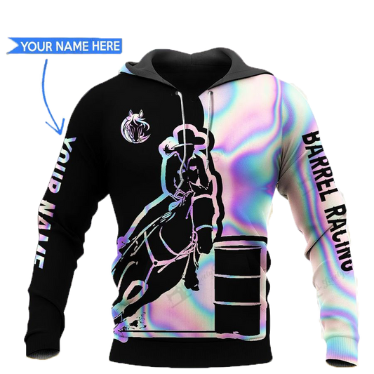 Personalized Horse Barrel Racing 3D All Over Printed Unisex Shirts TN