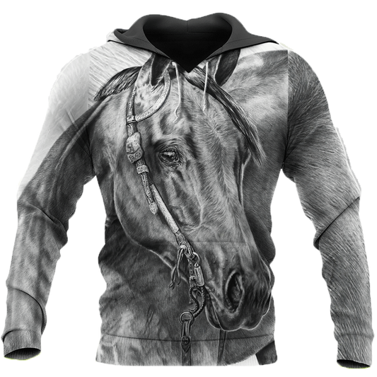 Love Horse 3D All Over Printed Shirts For Men And Women TN