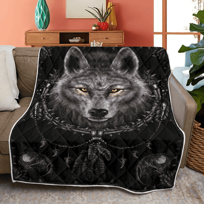 Native American 3D All Over Printed Blanket