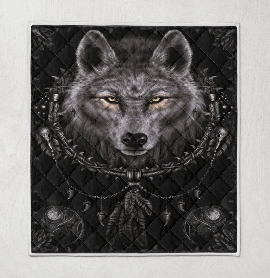 Native American 3D All Over Printed Blanket