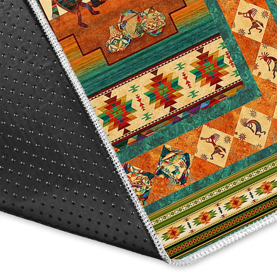 Native American 3D All Over Printed Rug