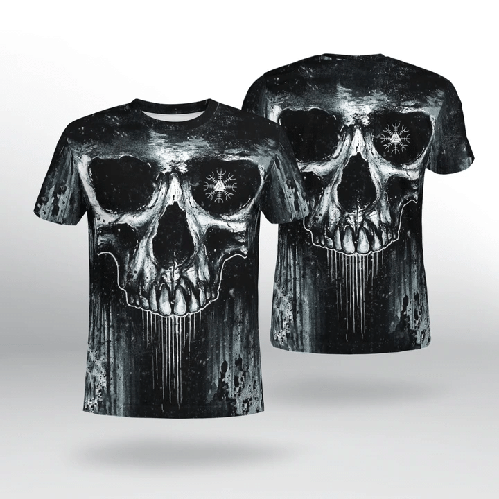 Viking Skull Hoodie For Men And Women