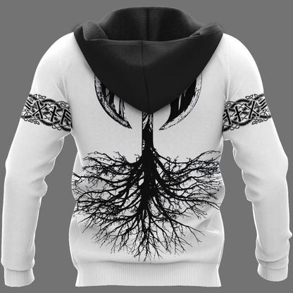 Viking Skull Hoodie For Men And Women