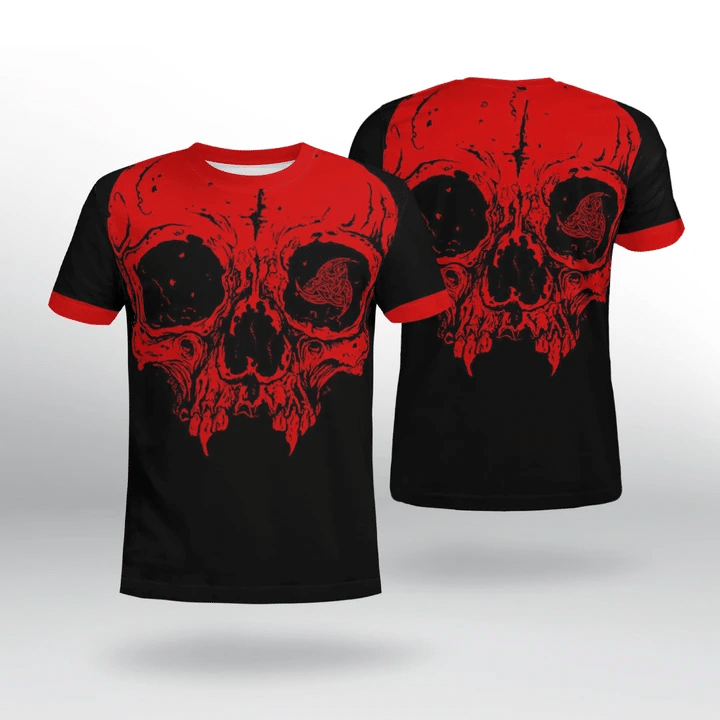 Viking Skull Hoodie For Men And Women