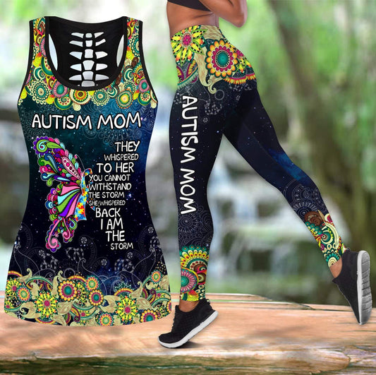Autism Mom Autism Awearness Combo Tank + Legging