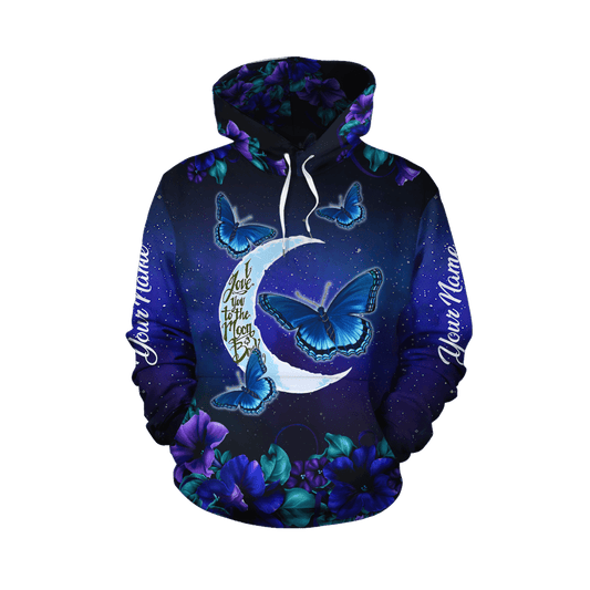 I Love You To The Moon And Back Hoodie Shirt for Men and Women DQB09052003