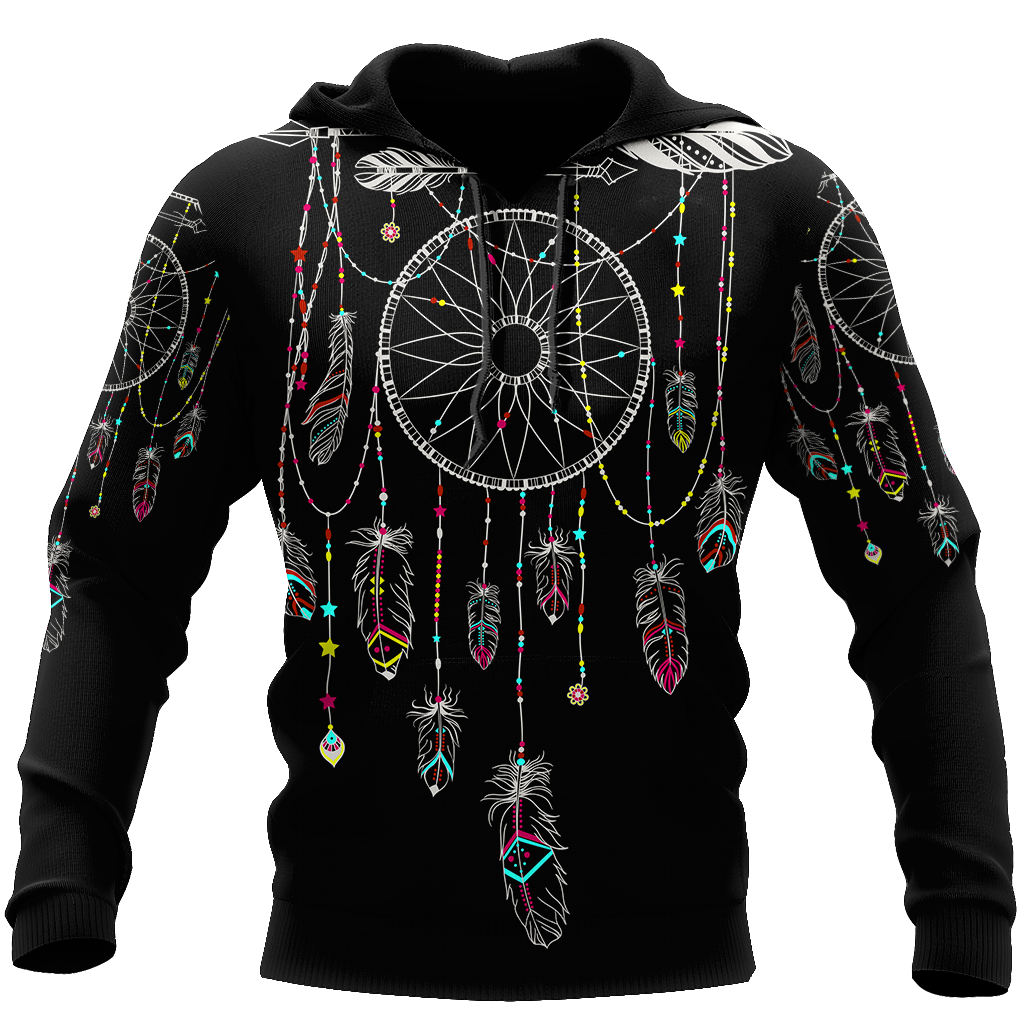 Native American Dreamcatcher 3D All Over Printed Shirts For Men and Women TT062060-Apparel-TT-Hoodie-S-Vibe Cosy™