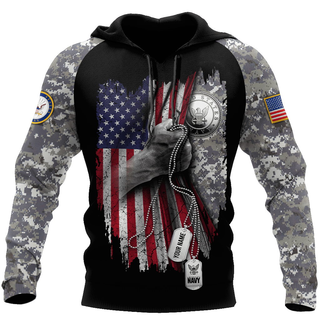 Soldier US Navy 3D All Over Printed Shirt Hoodie AM082038 - Amaze Style™-Apparel