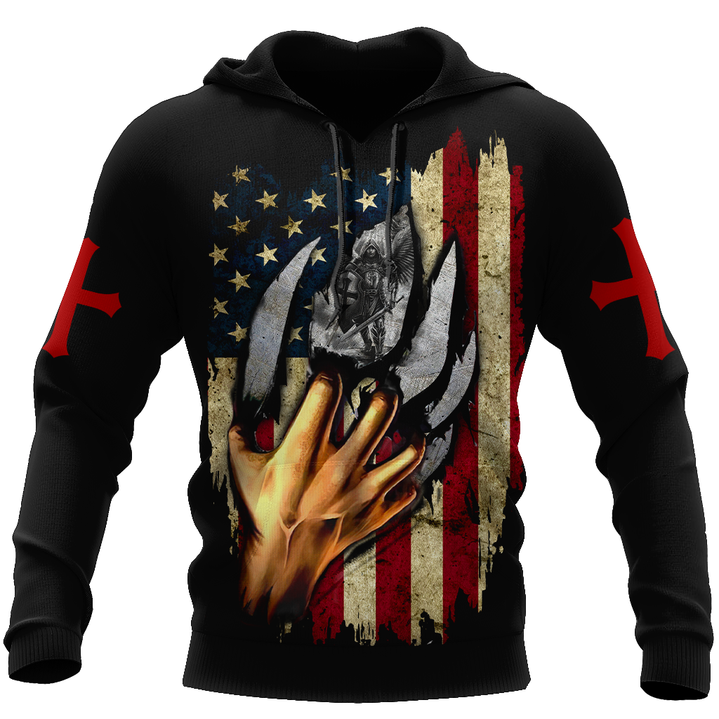 Knight templar 3D all over printed for men and women AM092034