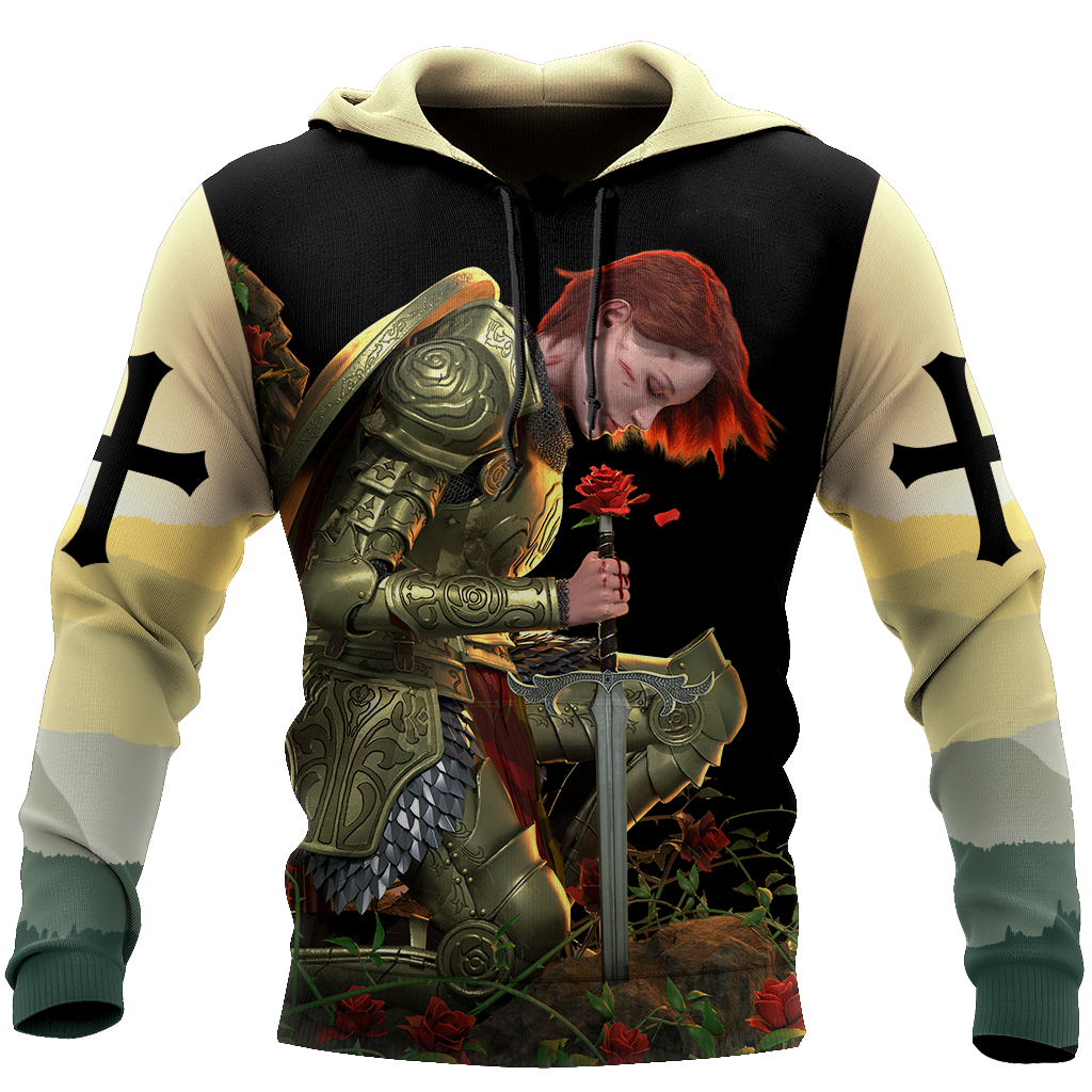 A CHILD OF GOD A WOMAN OF FAITH A WARRIOR OF CHRIST ALL OVER PRINTED SHIRTS-Apparel-HP Arts-Hoodie-S-Vibe Cosy™