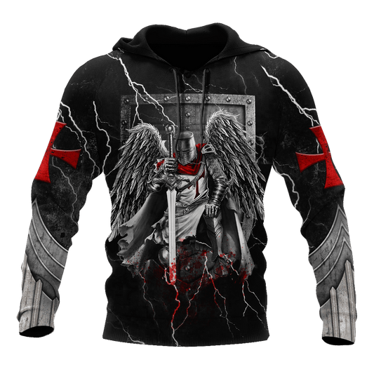 Knight templar 3D all over printed for men and women