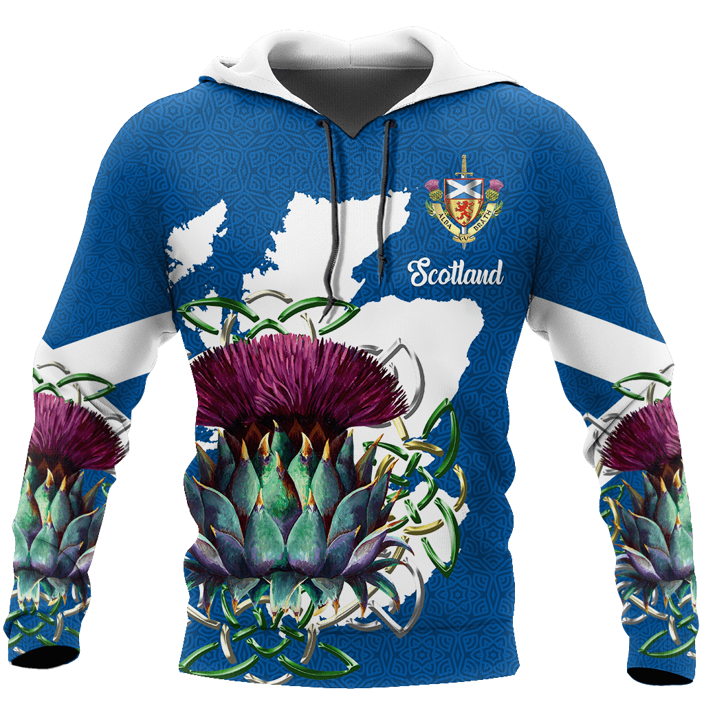 Hoodie Scotland Classic Over Printed Hoodie TP