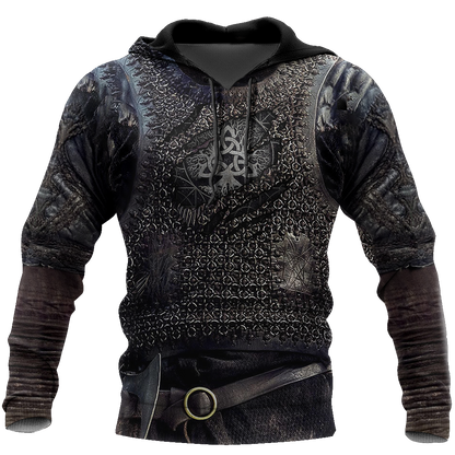 Vikings Armor Tops Pullover-Apparel-HP Arts-Hoodie-S-Vibe Cosy™