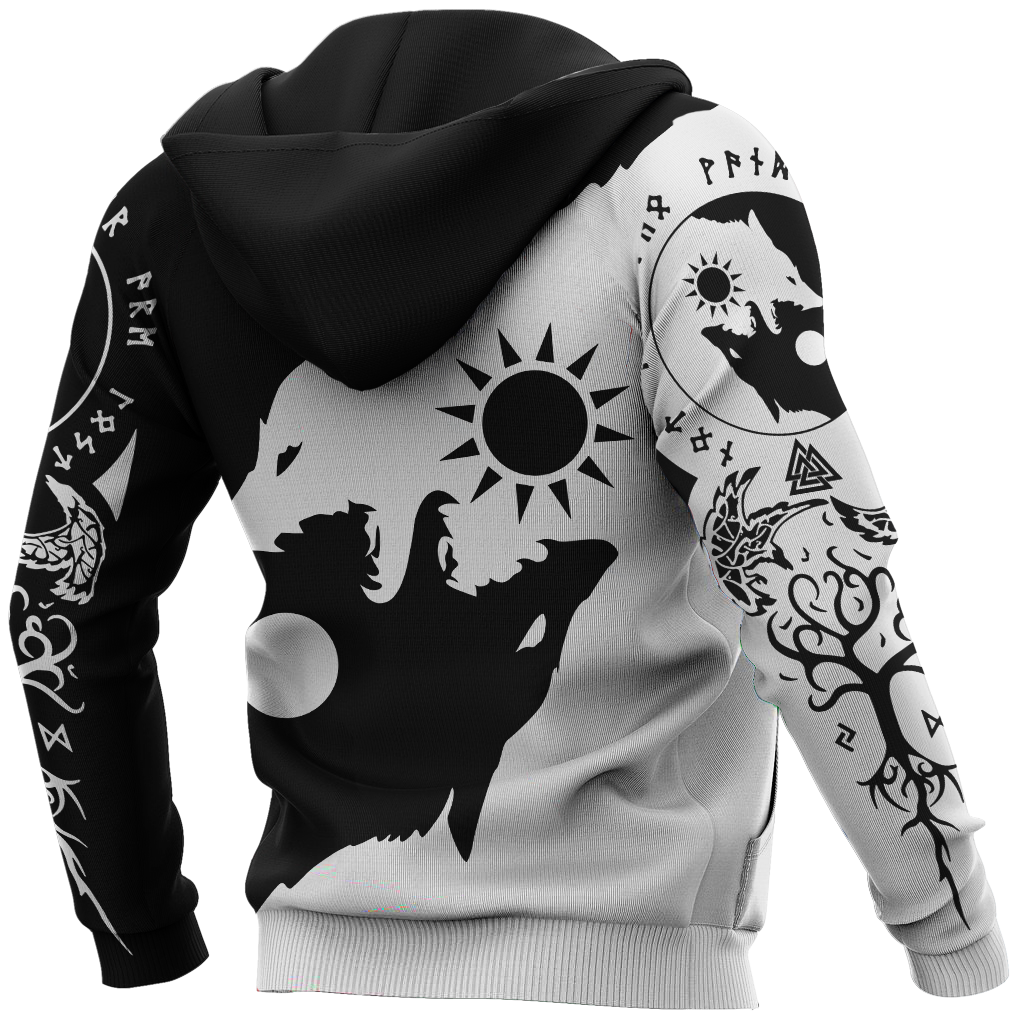 Skoll and Hati 3D All Over Printes Shirts - Amaze Style™-Apparel