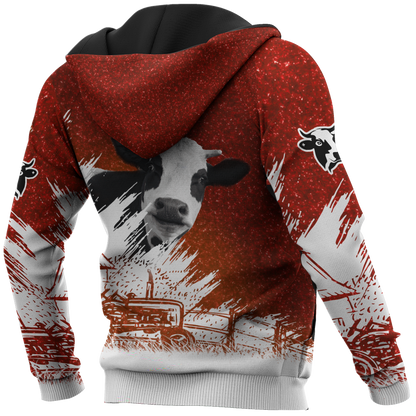 Heifer 3D hoodie shirt for men and women MH211020S