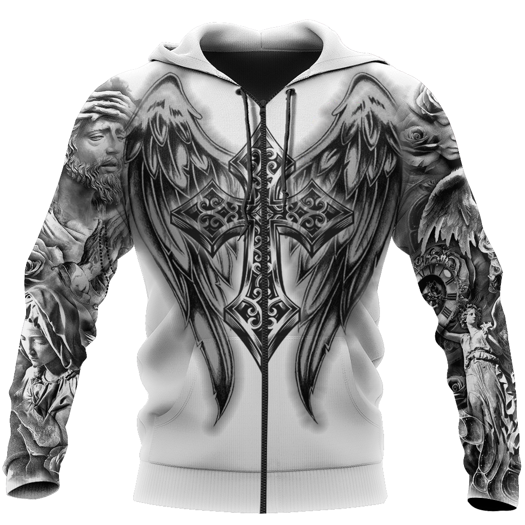 Premium Jesus 3D All Over Printed Unisex Shirts - Amaze Style™-Apparel