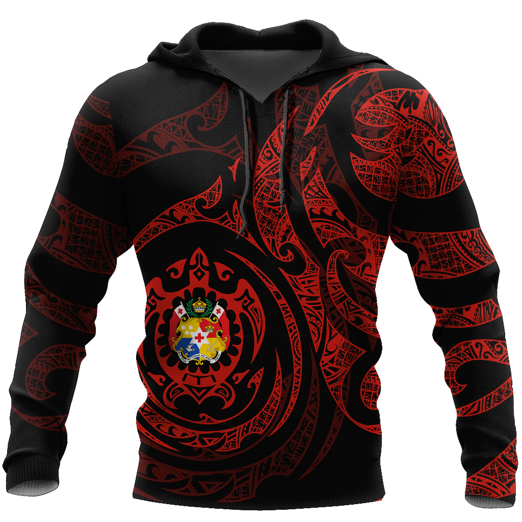 Tonga in My Heart Polynesian Tattoo Style 3D Printed Shirts AM190201-Apparel-TT-Hoodie-S-Vibe Cosy™