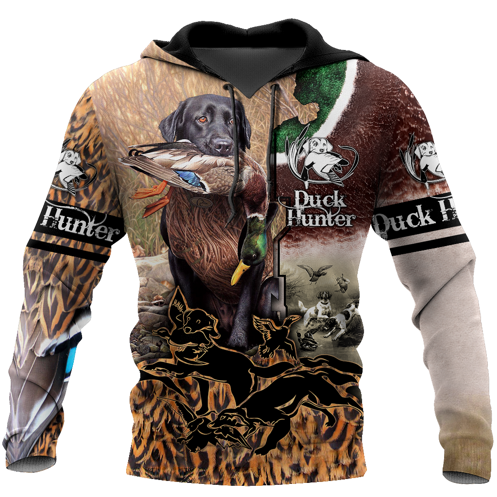 Mallard Duck Hunting 3D Printing Shirts for Men and Women AM020101-Apparel-TT-Hoodie-S-Vibe Cosy™