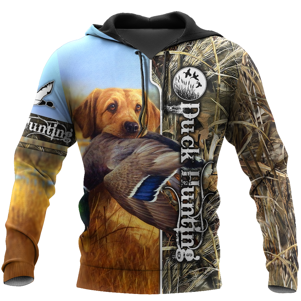 Mallard Duck Hunting 3D All Over Printed Shirts for Men and Women AM261104-Apparel-TT-Hoodie-S-Vibe Cosy™
