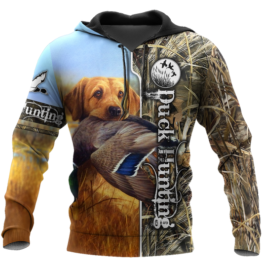 Mallard Duck Hunting 3D All Over Printed Shirts for Men and Women AM261104-Apparel-TT-Hoodie-S-Vibe Cosy™