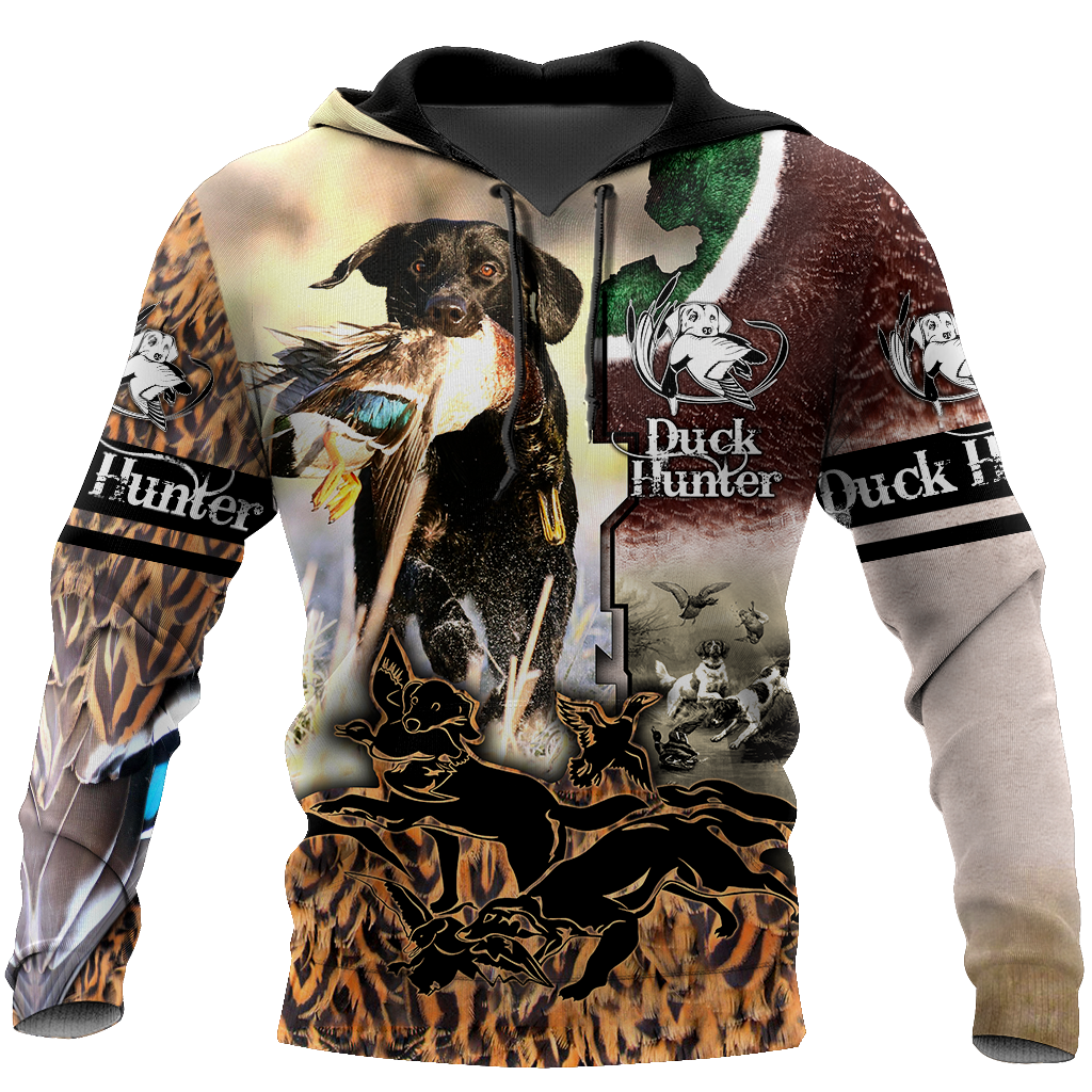 Mallard Duck Hunting 3D Printing Shirts for Men and Women AM020103-Apparel-TT-Hoodie-S-Vibe Cosy™