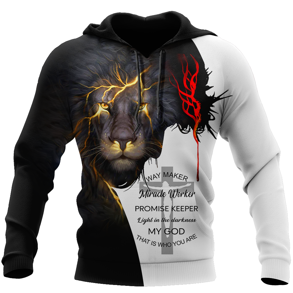 Easter Jesus - Way Maker-Apparel-HP Arts-Hoodie-S-Vibe Cosy™