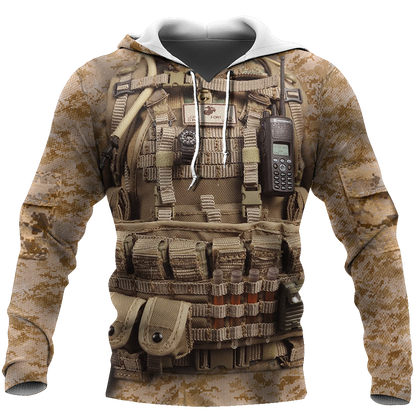 All Over Printed Marine Corps Uniforms-Apparel-HP Arts-Hoodie-S-Vibe Cosy™