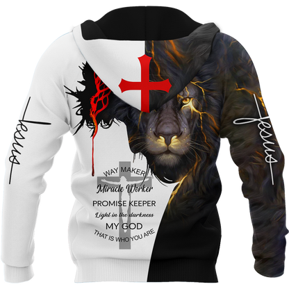 Easter Jesus - Way Maker-Apparel-HP Arts-Hoodie-S-Vibe Cosy™