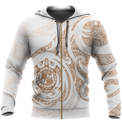 Tonga in My Heart Polynesian Tattoo Style 3D Printed Shirts AM190202-Apparel-TT-Zipped Hoodie-S-Vibe Cosy™