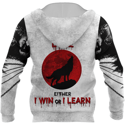 Wolf - I Never Lose 3D All Over Printed Unisex Shirts