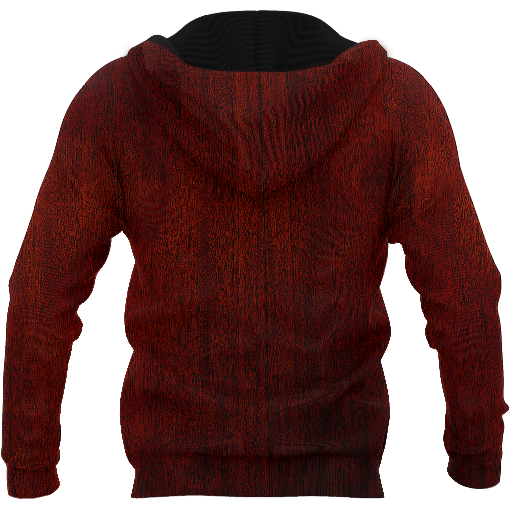 Wood Guitar 3D All Over Printes-Apparel-HP Arts-Hoodie-S-Vibe Cosy™