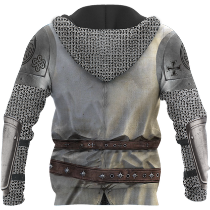 Knight Templar 3D All Over Printed Shirts For Men and Women-Apparel-HP Arts-Hoodie-S-Vibe Cosy™