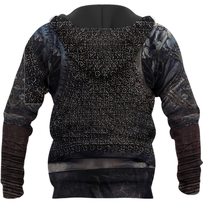 Vikings Armor Tops Pullover-Apparel-HP Arts-Hoodie-S-Vibe Cosy™