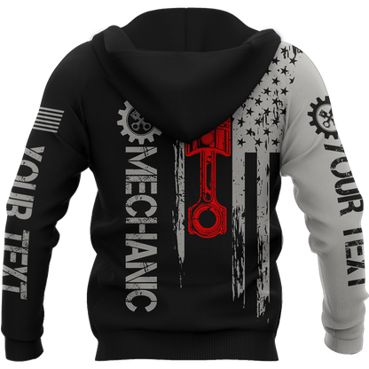 Personalized Mechanic 3D All Over Printed Shirts For Men And Women TN15092002