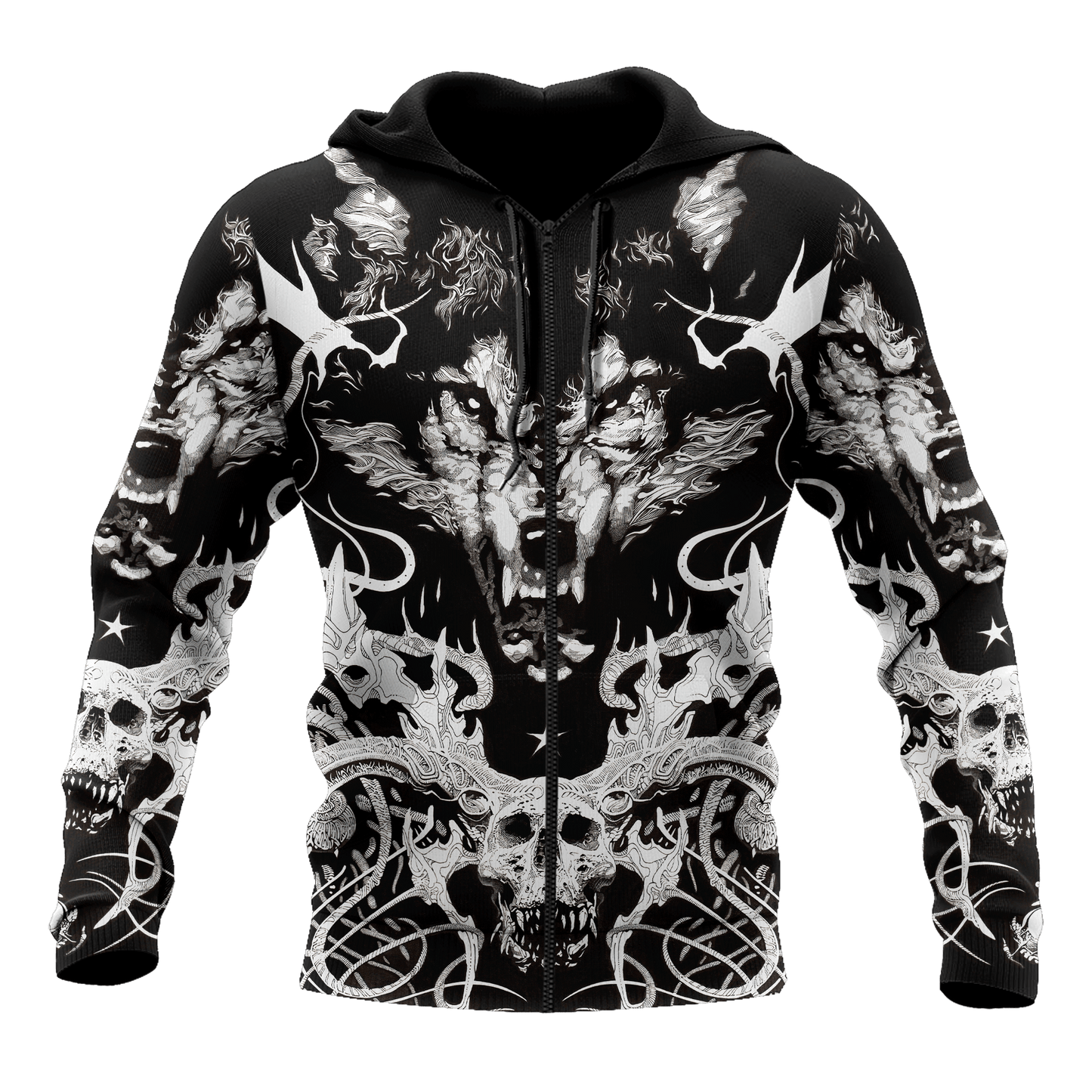 3D All Over Printed Wolf Tattoo Unisex Shirts AM102066
