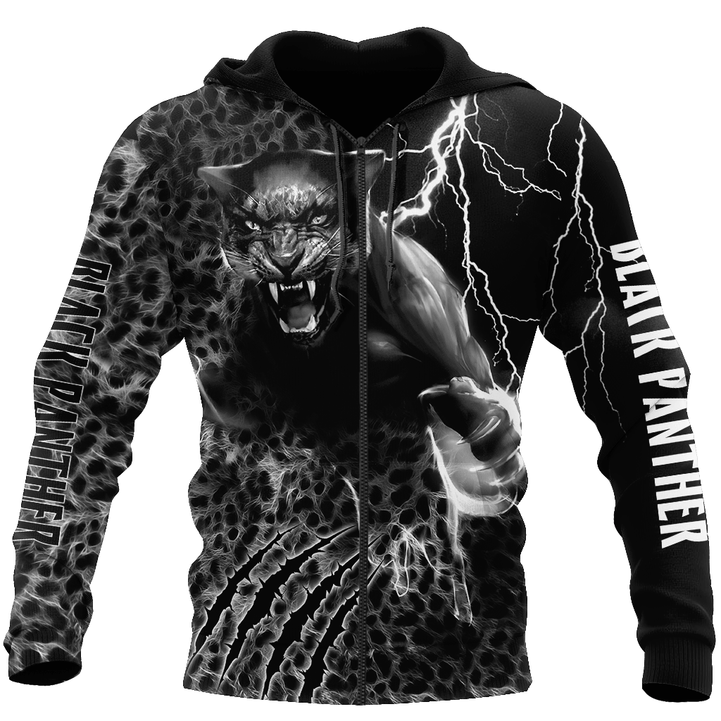 The Black Panther Power 3D All Over Print Hoodie AM092006