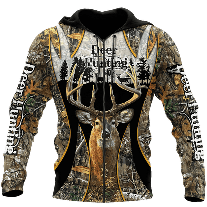 Deer Hunting 3D All Over Printed Shirts For Men LAM
