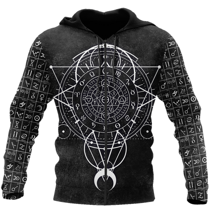 Alchemy Art 3D All Over Printed Shirts Hoodie AM310501-Apparel-MP-Zipped Hoodie-S-Vibe Cosy™