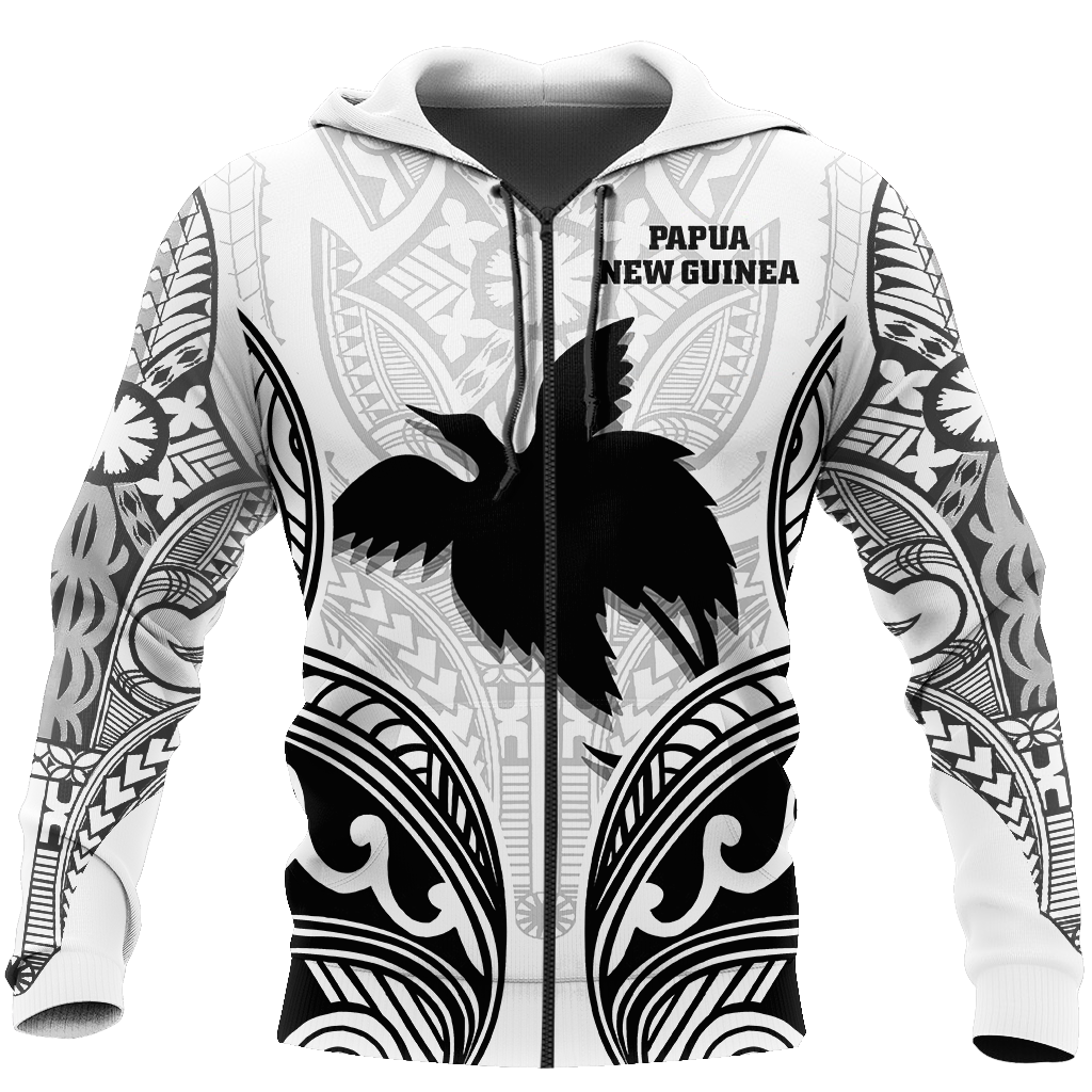 Papua New Guinea 3D Printed Shirts-Apparel-TT-Zipped Hoodie-S-Vibe Cosy™